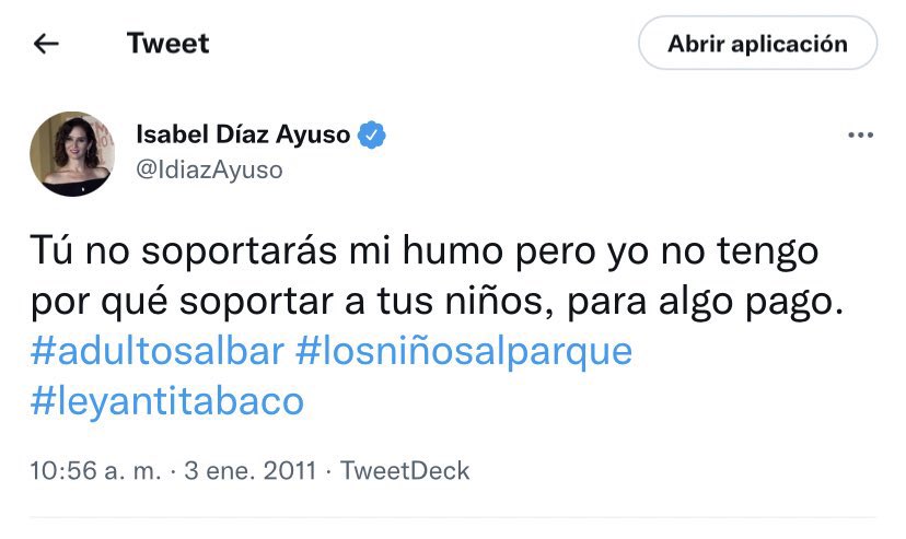 Isabel Díaz Ayuso, Presidenta cuqui fake ⚪ tweet media