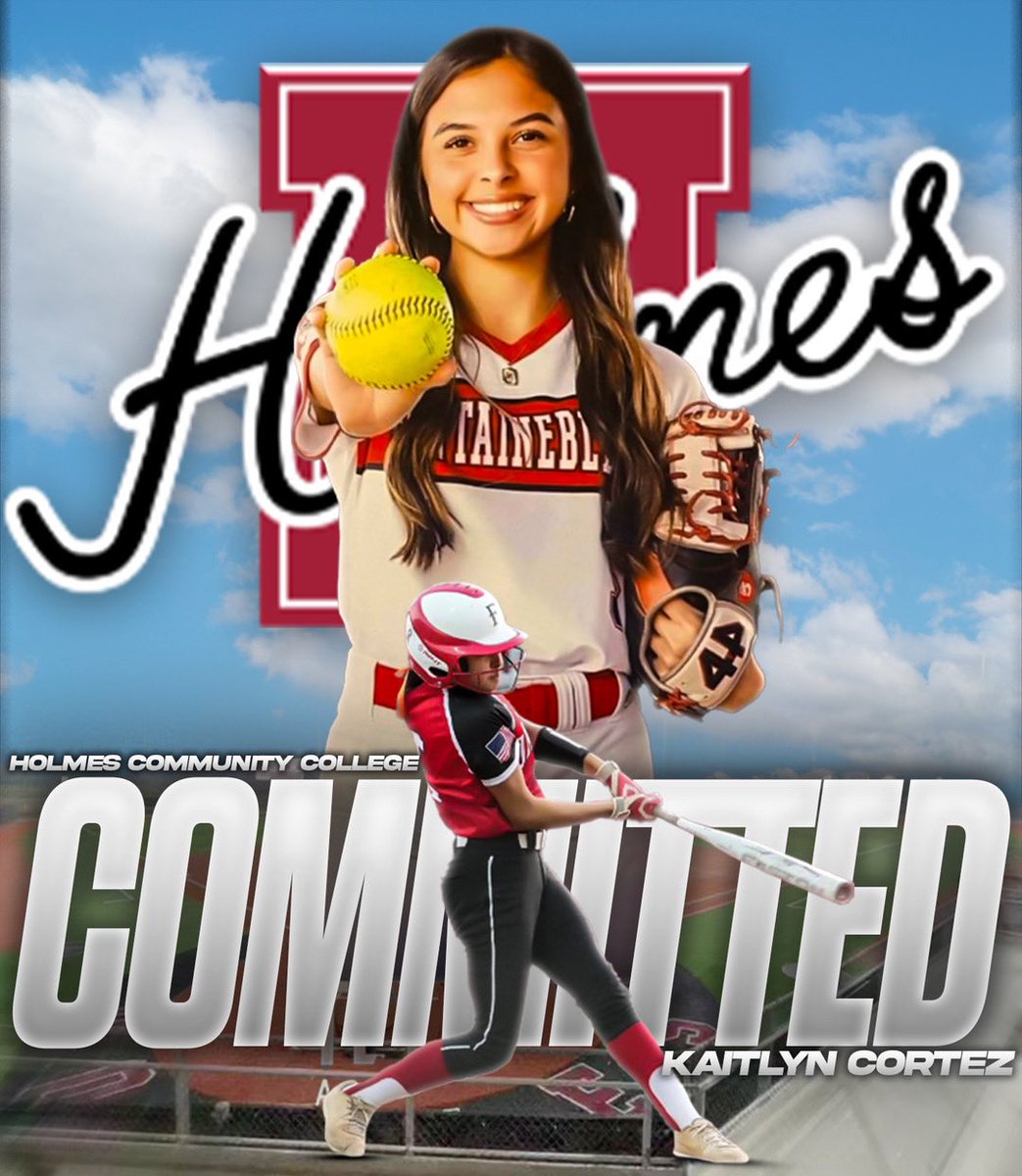 I am very grateful to announce my commitment to Holmes Community College!!! Thank you to all my coaches along the way that helped me get here and to <a href="/Student37478625/">Student Athlete Advancement</a> ! I want to thank my parents for supporting me since day 1 and making my dream become reality! GO DAWGS❤️🐾