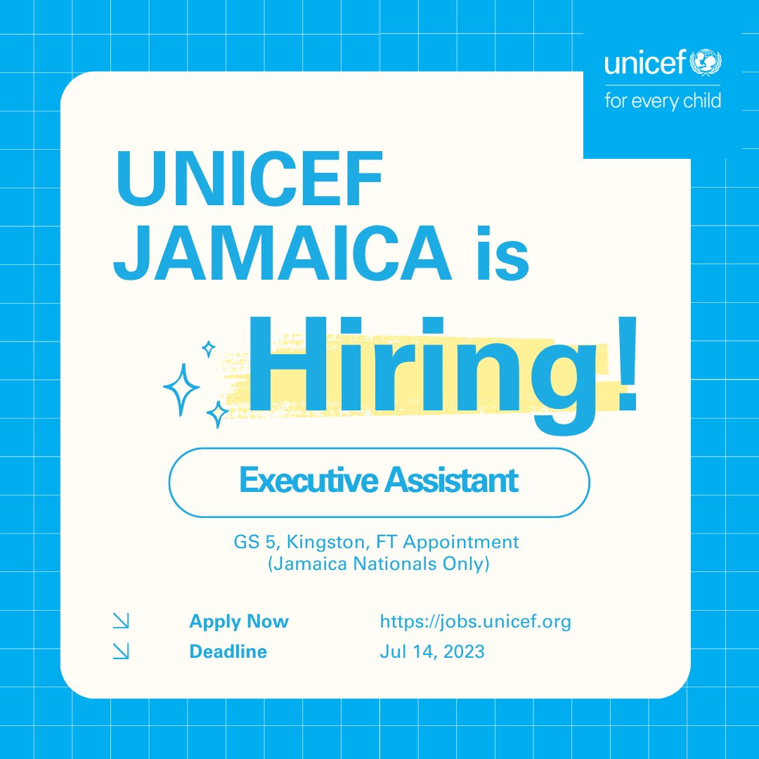 📌 We're hiring x 2 📌

Please share these job opportunities with friends, those on your timeline!

🧑🏿‍💻 jobs.unicef.org/en-us/search/?…