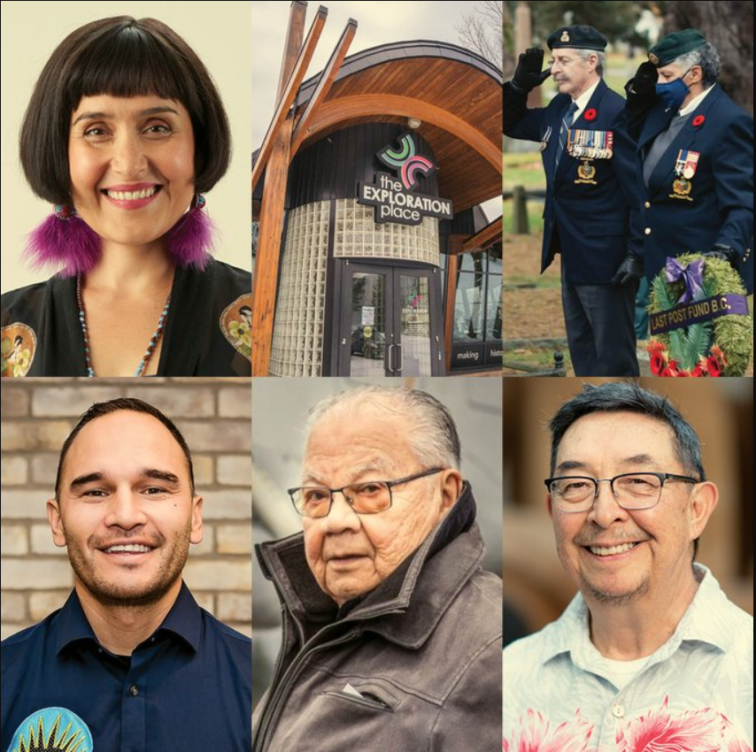 LGJanetAustin's tweet photo. I am honoured to share the 2023 recipients of the BC Reconciliation Award:

Dr. Danièle Behn Smith 
The Exploration Place &amp; Lheidli T’enneh First Nation
Last Post Fund – BC Branch 
Chief Willie Sellars 
Klith-wii-taa, Dr. Barney Williams 
Dr. Eldon Yellowhorn

#ShinethelightBC https://t.co/SVRBXkLOx0