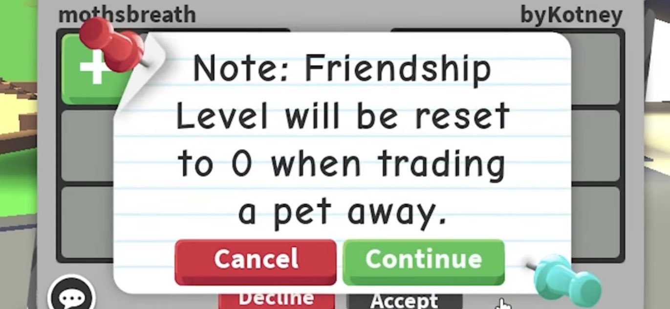 How To Get Friendship Bar in Adopt Me (& What It's For)