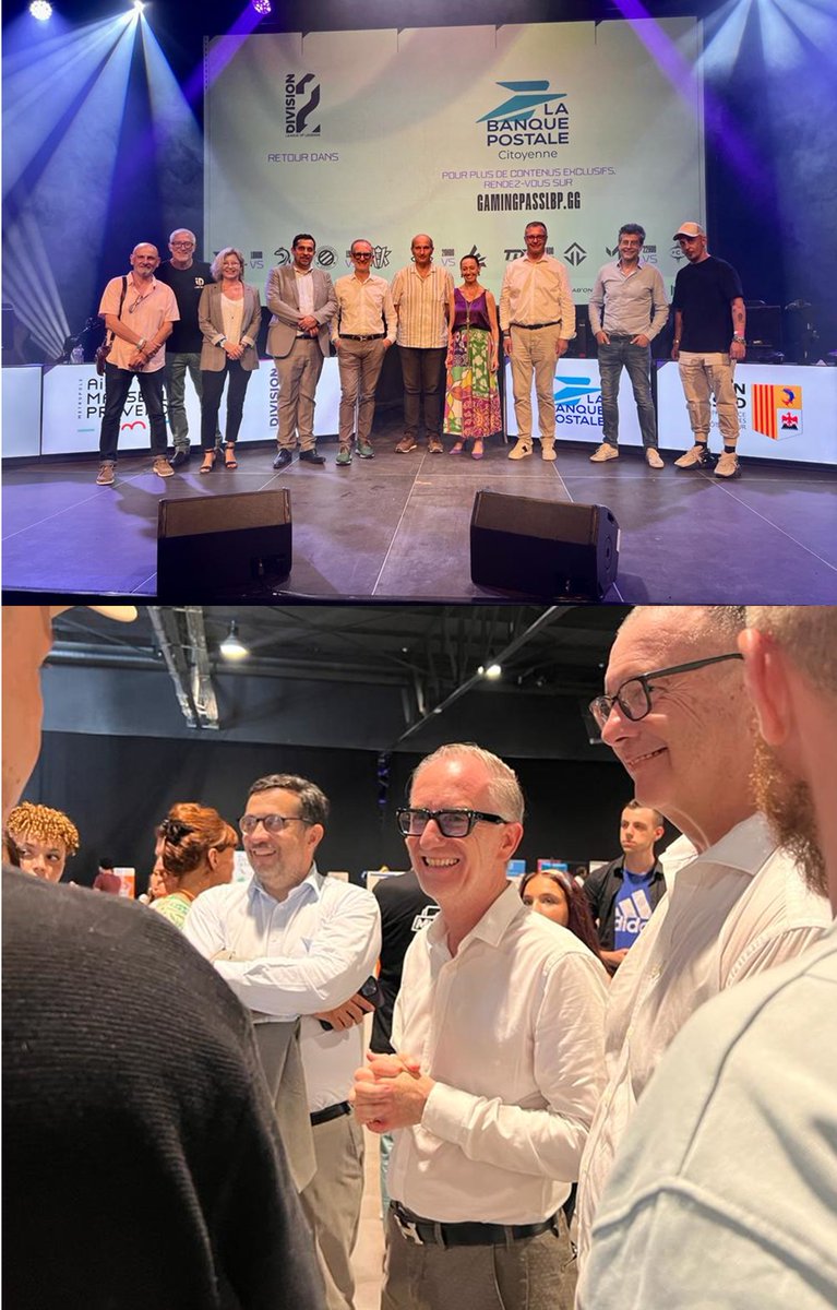 MEDEF_Sud's tweet photo. HIER | Le @MEDEF_Sud présent avec @fabricegreffet à la Friche Belle de Mai pour le salon ML GAME SHOW #MLGS2, 1er événement national e-mploi / e-sport, not. soutenu par @AMPMetropole @MaRegionSud @marseille 

 🎯 Obj. : créer la rencontre jeunes ☓ entreprise via l'ingénierie ! https://t.co/JLiZwAClF0