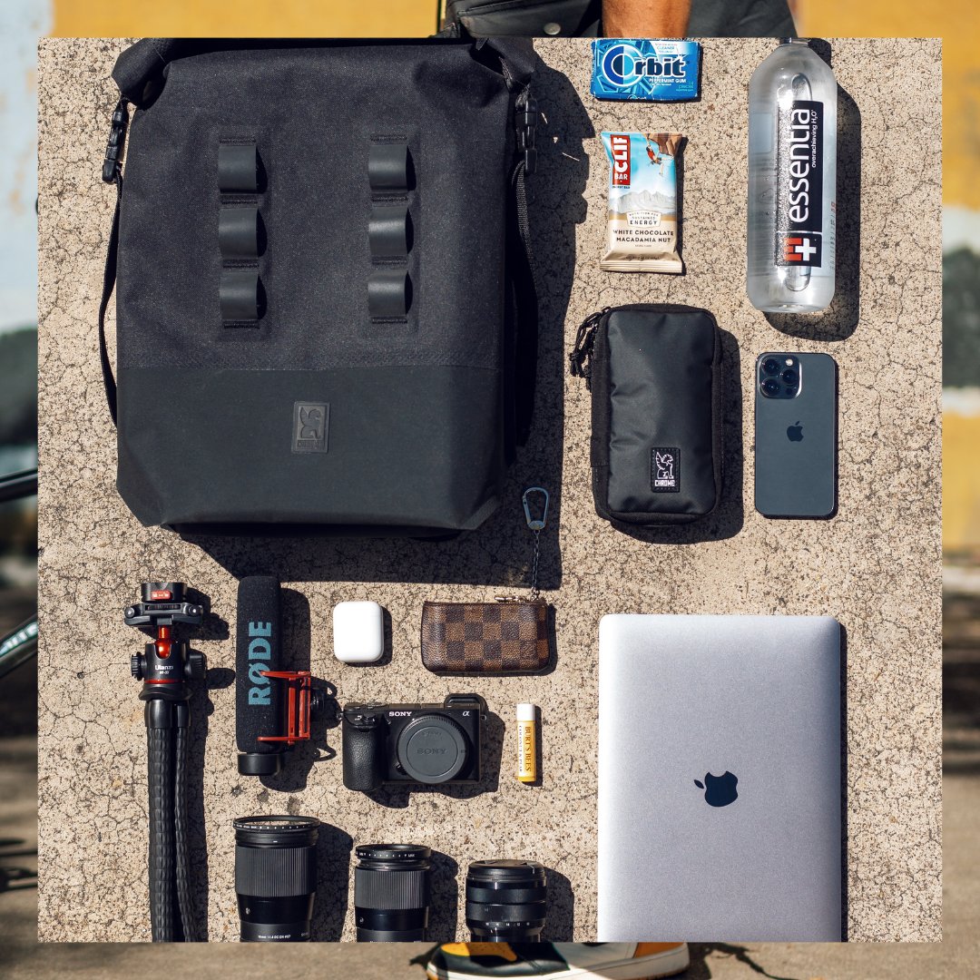 See how @jarrenbarboza packs his Urban Ex backpack to create content on the move 😎 📸  bit.ly/43bj2ao