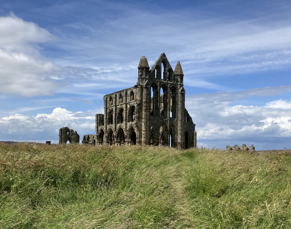 This place is stunning! #whitbyabbey #whitby