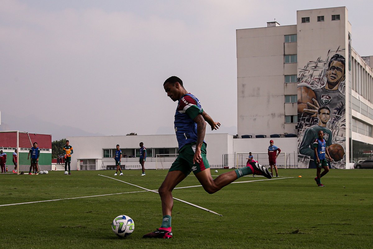 FluminenseStuff's tweet photo. .@KaykyAlmeida04 no treino (12/07).  

📸: Marcelo Gonçalves/Fluminense F.C https://t.co/824bX77CWl