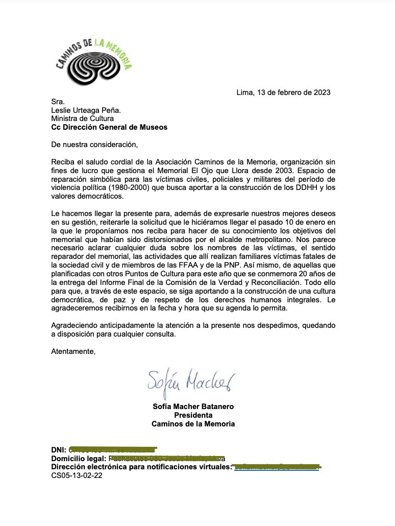 jfowks's tweet photo. La aún ministra de Cultura @leslieurteaga señala que en su gestión atienden los pedidos de reunión en el mismo día de solicitud: una asociación civil pide una cita desde enero, y aún no tiene respuesta https://t.co/NogQzYkaoL