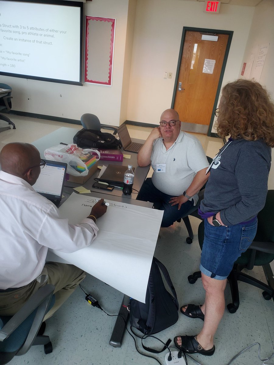 MathPrincessC's tweet image. At the @USF APSI. Teachers presenting their lessons from their curriculum. We&apos;re learning teaching strategies from each other.