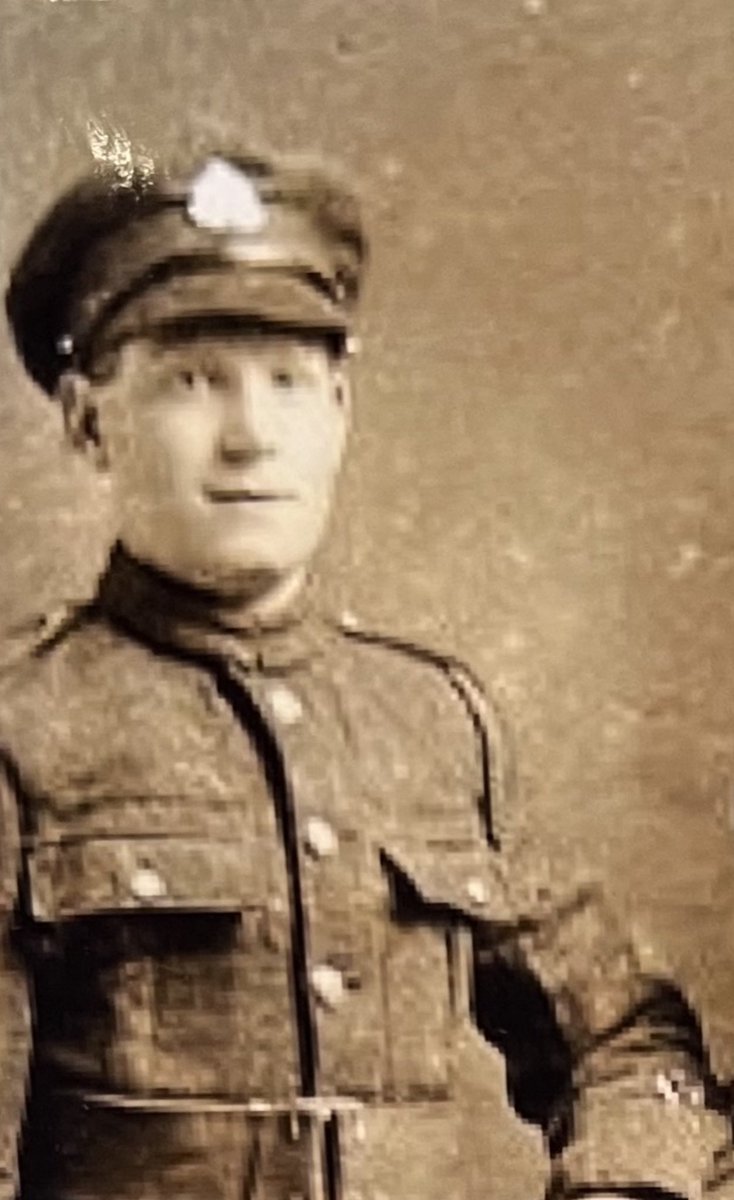 Lance Corporal Harold Figg of St. Albans, Hertfordshire. Records suggest Royal Fusiliers or Lancashire Fusiliers. Cap badge doesn’t seem to match either? What do you think? #capbadges