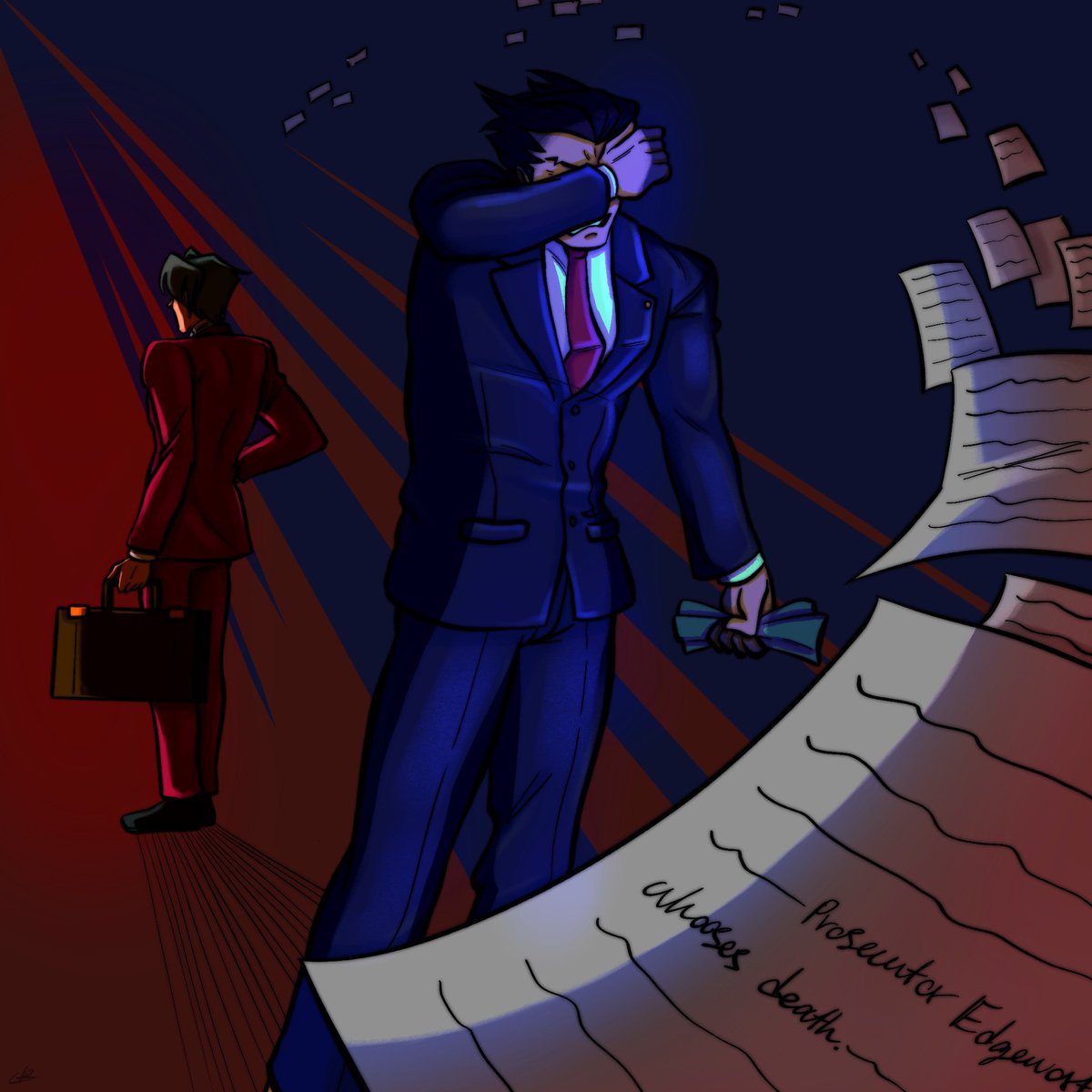 Chaireeaa's tweet photo. Narumitsu day 1: lies and secrets
This is pain aha π₯²
#AceAttorney #narumitsu #nmweek23 #wrightworth https://t.co/6cw7pJxaUj