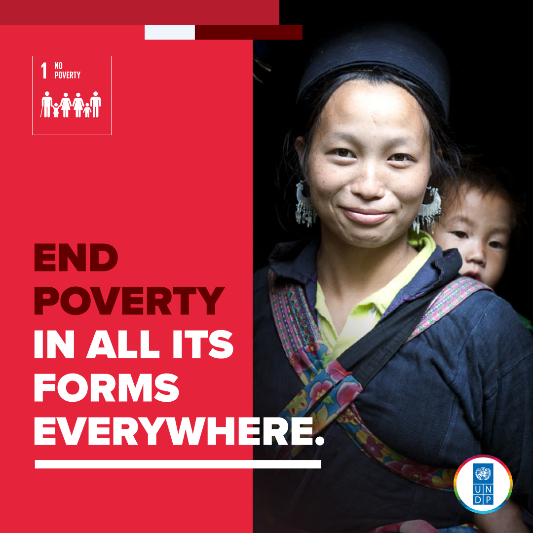 UNDP's tweet photo. No one should be left behind.

Through bold policy choices and ambitious investments in governance, social protection, green economy and digitalization, 100 million people can be lifted out of poverty by 2030.

Learn more about the #GlobalGoals: https://t.co/In4bwOieOn https://t.co/hnTpp4ohGK