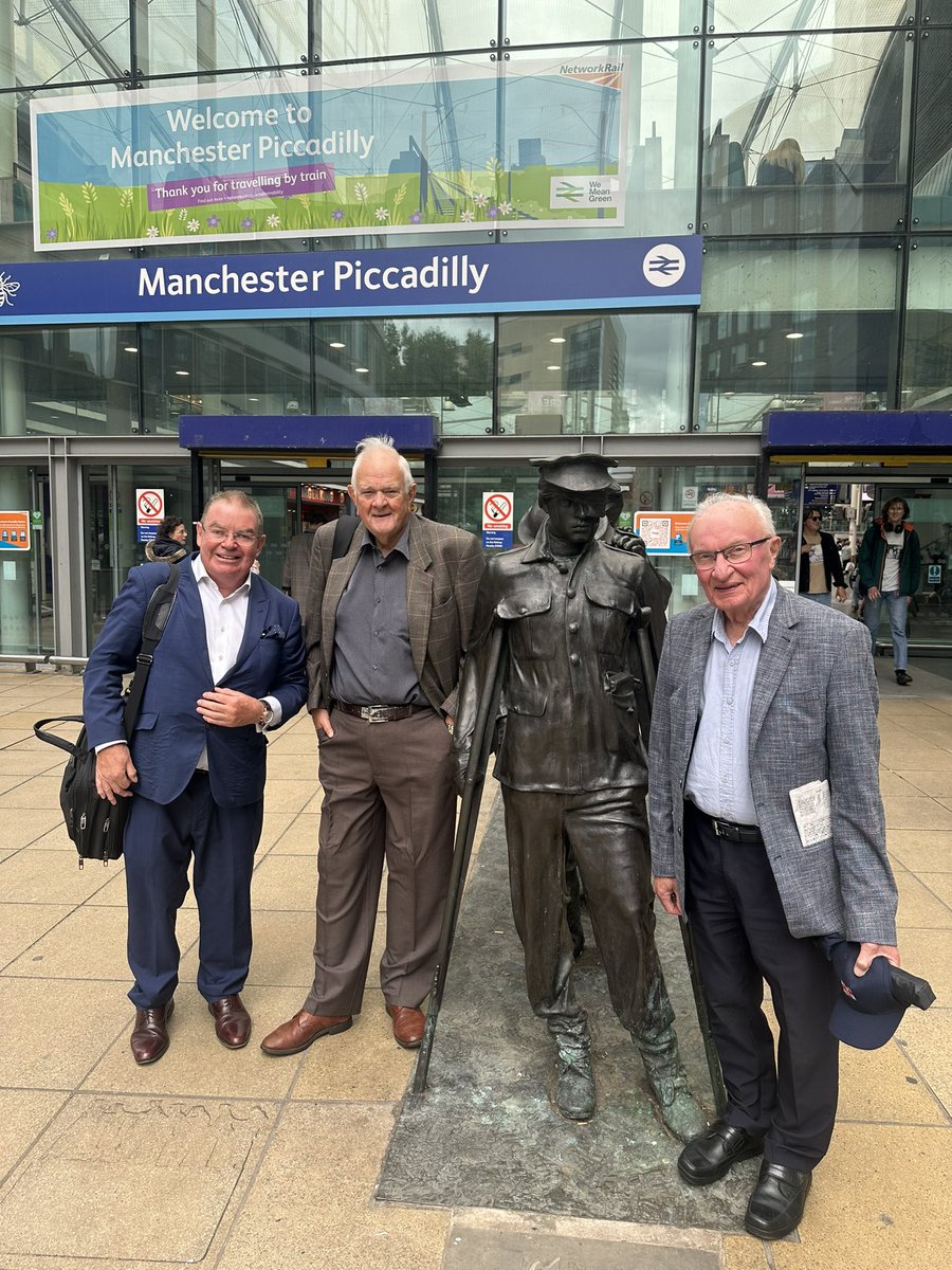 davidluxton99's tweet photo. Last of the Summer wine? โฆ.It was good to have time with @CivilCspa stalwarts Harry Brett and Mike Lawler after an interesting and productive meeting of the CSPA North-West Regional meeting in #Manchester today #CivilServicePensions #pensioners https://t.co/Hb38IAXFoK