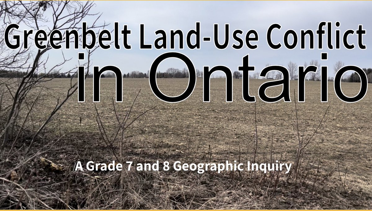 AprilSoni's tweet photo. In May, we published this short documentary about the Ontario Greenbelt that includes analysis from multiple perspectives and examines housing and Bill 23. https://t.co/AjXItVkmID
#onted #environmentaleducation https://t.co/CD28EFSIoC
