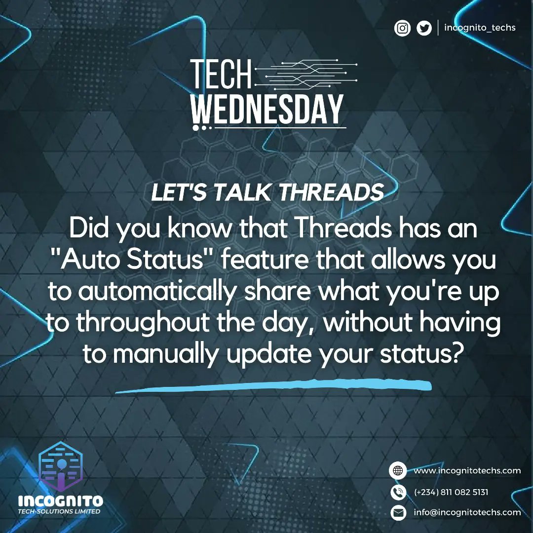 incognito_techs's tweet image. Let&apos;s talk Threads... 
I believe it&apos;s time to port. See you on the other side.🤝🏽

#Threads #techwednesday #tech #incognitotechs