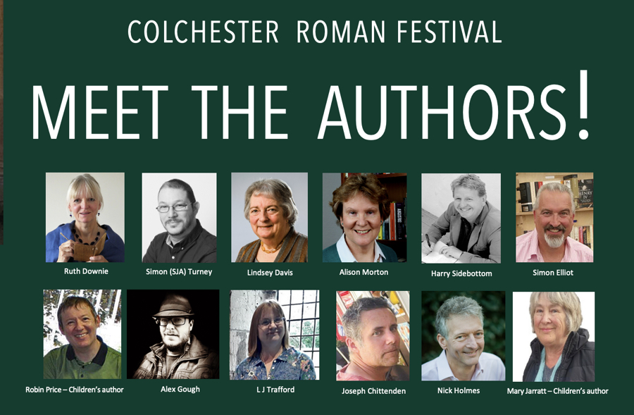 alison_morton's tweet photo. Come and find Roman authors at the Colchester Roman Festival, 29 & 30 July
Talks and book signings from #LindseyDavis, @Romanfiction #harrysidebottom, @SJATurney @SimonElliott20, @ruthsdownie, @TraffordLj , @NickHolmes_1
https://t.co/9JFlDalMFH https://t.co/K9qhccfGqn