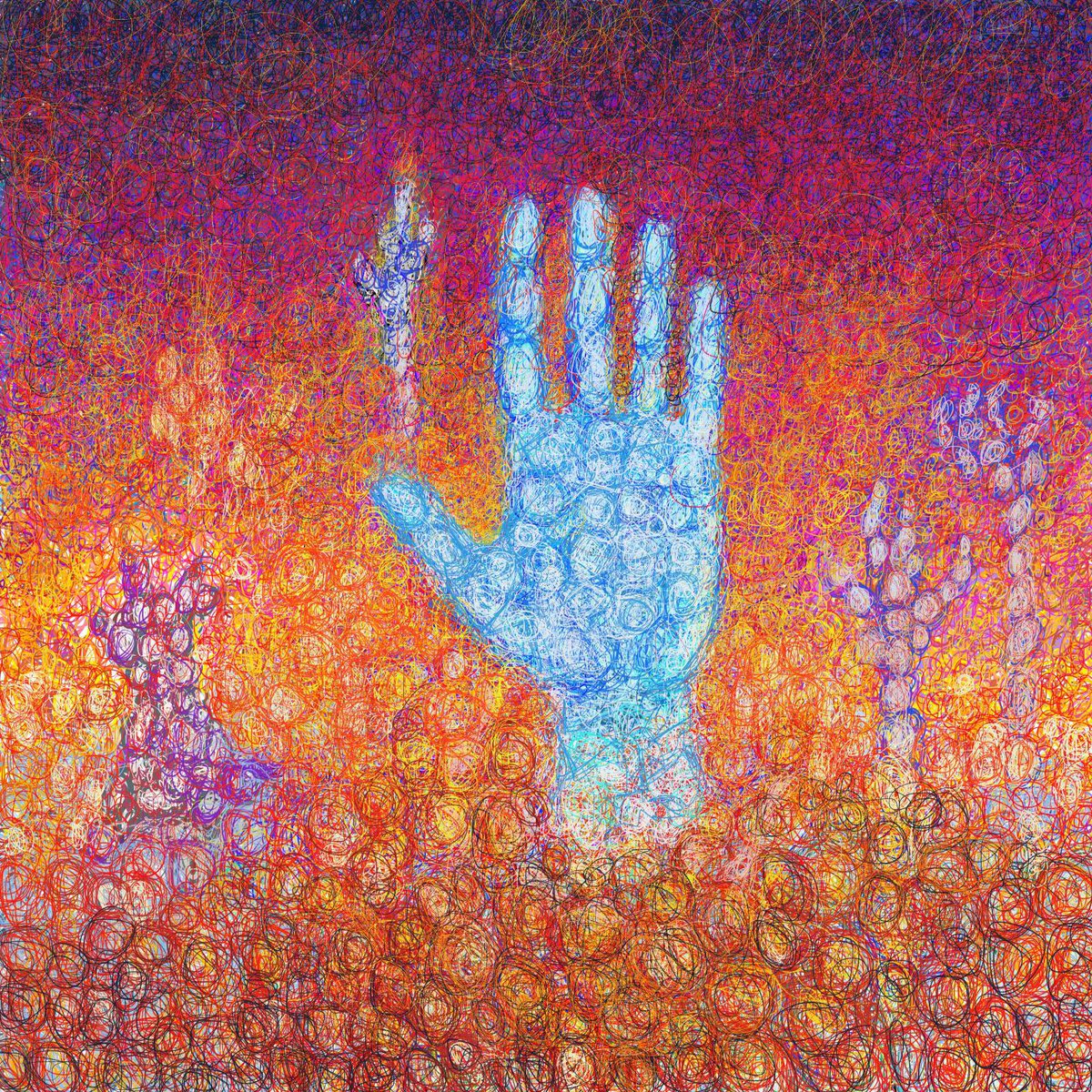 SonyxEth's tweet photo. Can the artwork be changed while the auction is still on? 🔐

3UCTION is unique web3 art auction event that combines livemaking of the "Diamond Hand" artwork with the bidding process. The event combines platforms @manifoldxyz @spatial_io and @xeenon_xyz to create this experimental digitial experience.

Bids are placed on an burnable token that is then used to claim the artwork once is finished and burned. There is a special auction garden designed specially for this occasion where you can watch the live making of the art and also follow up with the auction. 

The artwork itself is representation of stunning disconnections from any common ethic in the web3, where only diamond hands, conviction, passions, knowledge, learning can actually get you through the volatile crypto jungle.

AUCTION TOKEN: https://t.co/LQdU9vFNAo

AUCTION GARDEN: https://t.co/BhKSDASr6P

AUCTION STREAM: https://t.co/AC566UTYmV