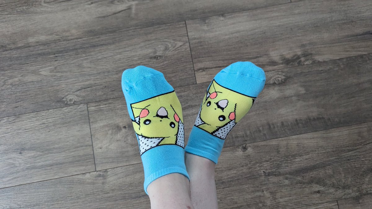 KFootPrincess's tweet photo. Pika cute socks 🥰 https://t.co/FsewLOg4t2