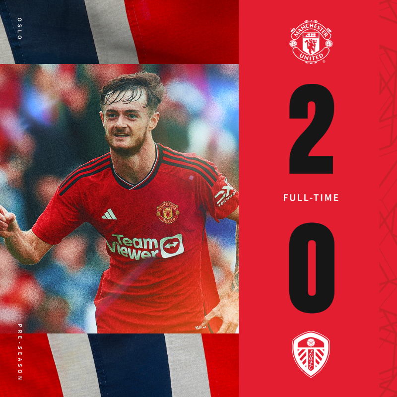 ManUtd's tweet photo. A strong start to pre-season! 👏

#MUFC