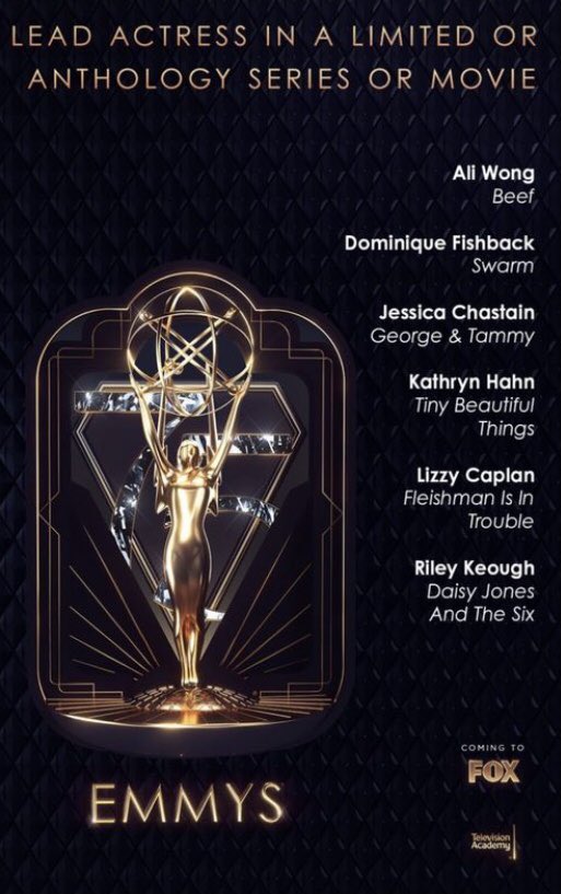 fati_swiftmix's tweet photo. the only thing I see is CELIA ST. JAMES and DAISY JONES nominated in the same category 😭🫶🏻 https://t.co/Ia9WTLHG4z