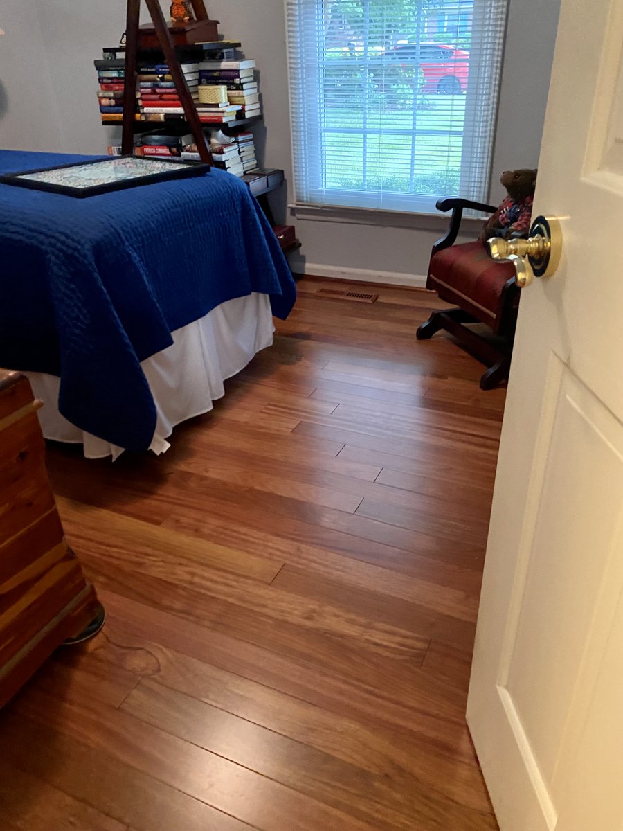 CSM_flooring's tweet photo. Unique Grain Patterns: The grain patterns found in Brazilian cherry wood are distinctive and add character to any room. The wood can display mesmerizing swirls, streaks, and variations in color, creating a visually appealing and unique floor. https://t.co/qsFj5yyxv8