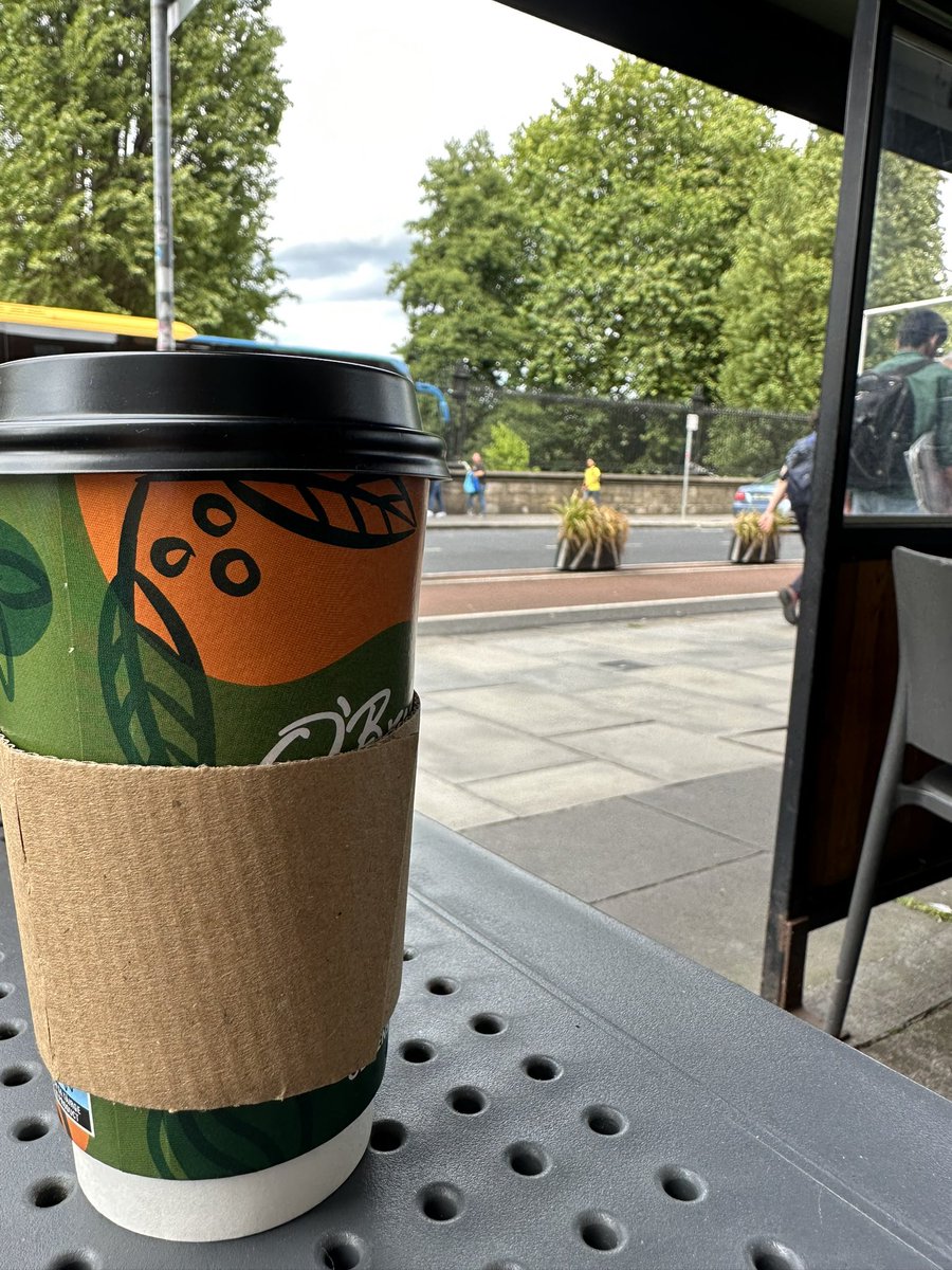 HeyMrsPreston's tweet photo. Making my way through Ireland one shot of espresso at a time #traveljackets https://t.co/U6fgeAtt14