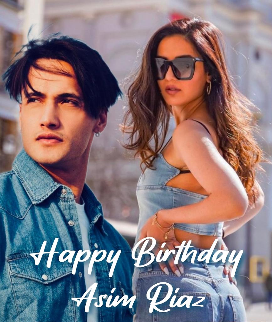 JasminBhasin_TM's tweet photo. Happiest Birthday
 @imrealasim 🌟
Best wishes for you on your day 🧿
Keep shining the day way you always do ✨
Lots of love from all Jasminians ❤️

#HappyBirthdayAsimRiaz #JasminBhasin https://t.co/v0dGeIHXQR