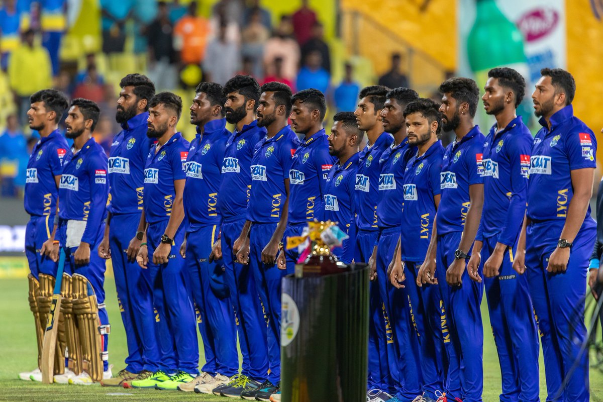 Trybwear1's tweet photo. #OneTRYB is #SemmaWeightu 🔥🥳

Winners of the @TNPremierLeague 2023! 🎉

@LycaKovaiKings #LKK #LycaKovaiKings #TNPL #TNPL2023 #TRYB #TRYBRevolution #GethuKaatuvoma @TNPremierLeague https://t.co/VwZ2oND6ic