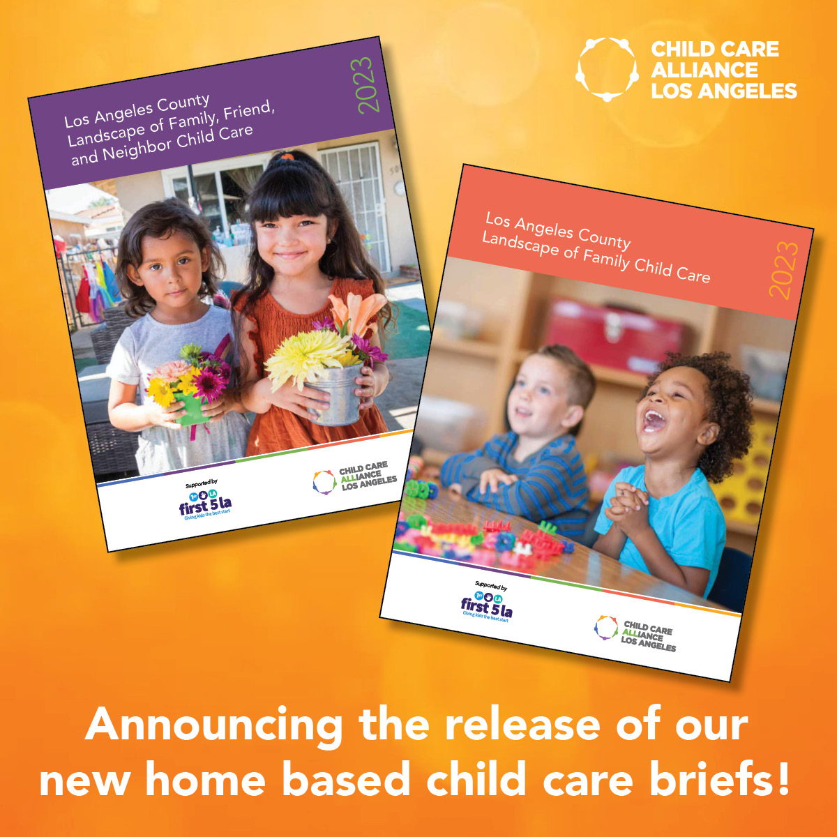 Child Care Alliance of LA on Twitter "📢New release We're excited to