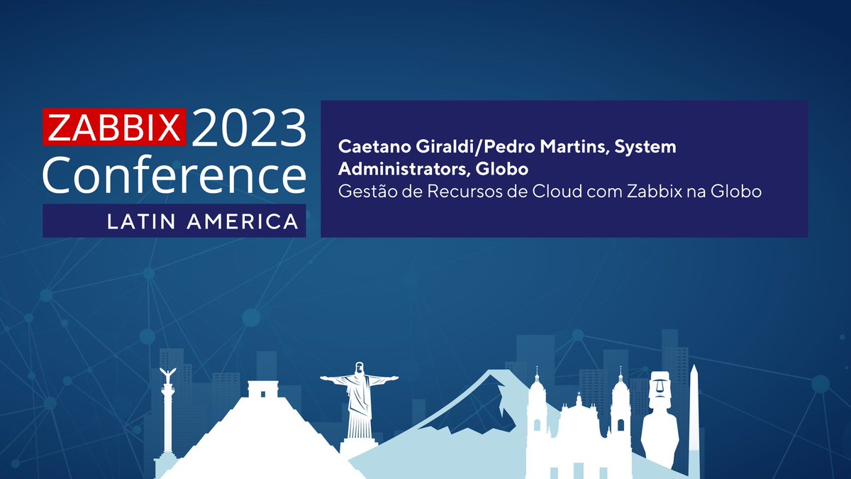 zabbix_latam's tweet image. #ZabbixConferenceLatam2023 ☁ ¡Mira cómo Globo optimizó la gestión de los recursos en la nube con Zabbix! 

Sigue la conferencia de Caetano Giraldi y Pedro Martins en YouTube: youtu.be/vvRD7hjy2x0