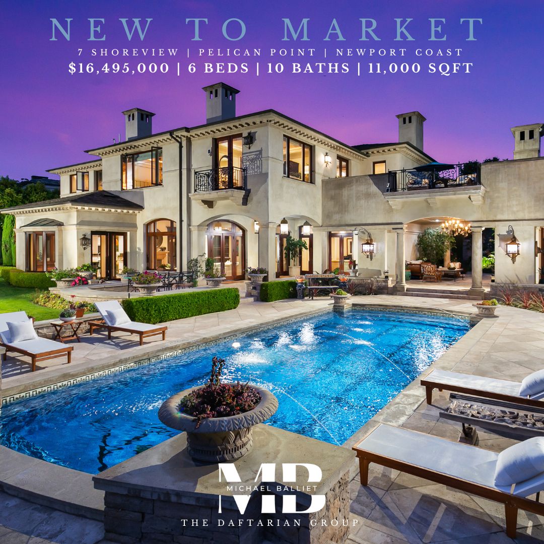 Amazing new listing for our team, 7 Shoreview in Pelican Point! We will be holding a BROKER PREVIEW tomorrow from 11-2pm. Come take a look at this estate. Inventory is VERY low, this is a great opportunity to get behind this gate. See you tomorrow!

Feel free to contact me dir...