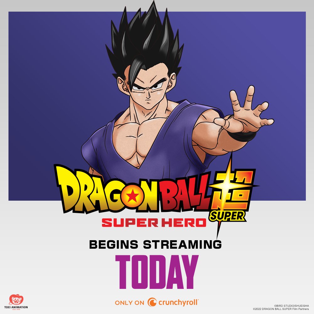 Watch Dragon Ball Super: SUPER HERO Exclusively on Crunchyroll - Crunchyroll  News