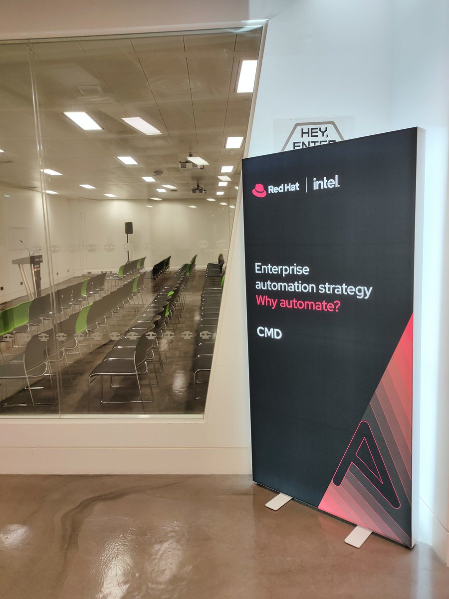 AidanBeeson's tweet photo. . @RedHatUK  @ansible Ansible Automates London is tomorrow! I've been getting the final touches to my presentation and checking out all the swag 😉 https://t.co/bNXGmBsKDc
