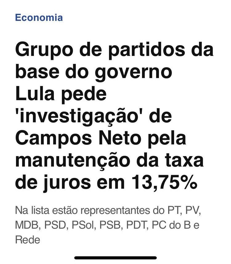CarlosS48442375's tweet image. Banco Central precisa tirar esse verme bolsonarista da presidência.
FORA Campos Neto