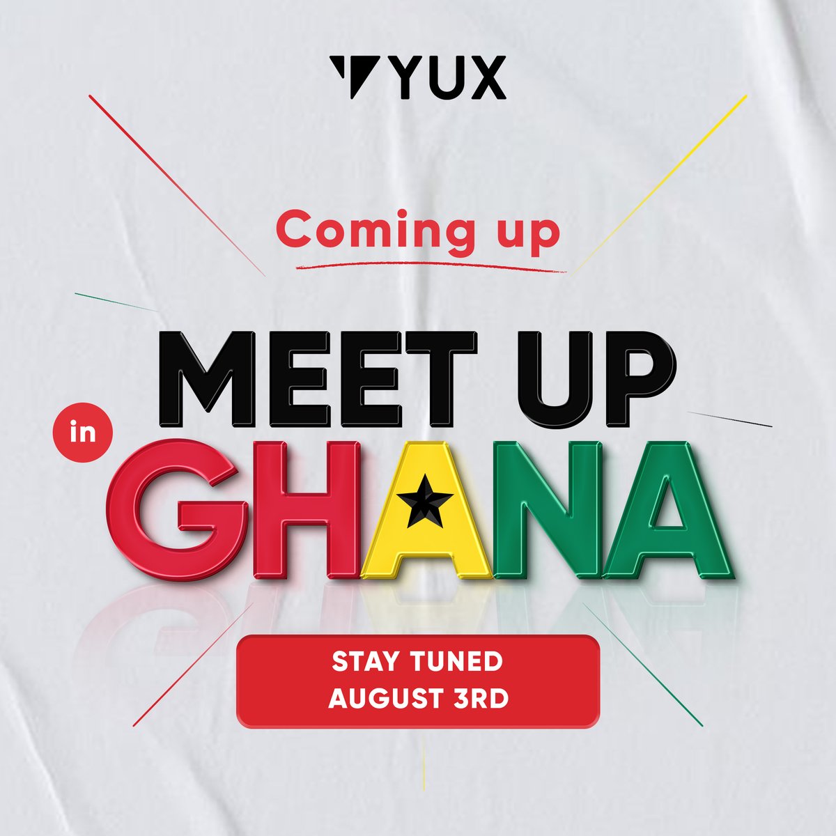 helloyux's tweet photo. This is your chance to connect, learn, and share ideas with fellow UX enthusiasts in Uganda. Get ready for an inspiring and interactive session! 🇺🇬 #UXMeetup #Uganda
2️⃣ Ghana Meetup: Calling all UX enthusiasts in Ghana!Mark your calendars for the beginning of August, https://t.co/wX8VXvT6Ku