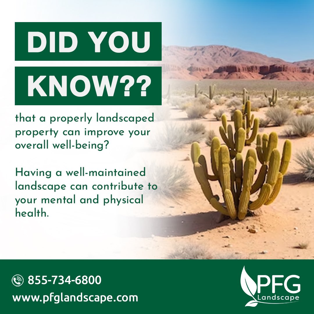 A well-maintained outdoor space will not only make your property more attractive- it will also keep your mind and body healthy.

Call us: 855-734-6800 or Visit our website: peterferrandinogroup.com

#PFGLandscape #landscapingservices #DidYouKnow #landscapinglife #landscaping