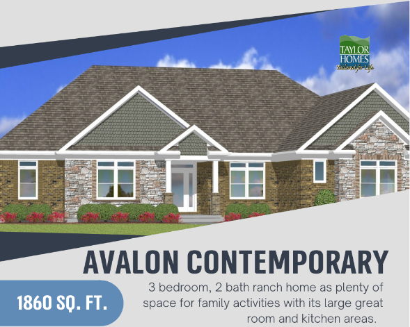 TaylorHomes's tweet photo. Experience the joy of family living in this spacious and inviting 3 bedroom, 2 bath ranch home. The large great room and kitchen areas provide ample space for all your family activities. Explore the Avalon Contemporary here: https://t.co/1hgykUeyQm. https://t.co/6MKwGvr1XR