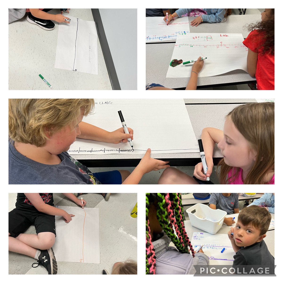 wakemanswonders's tweet image. Our number line journey! During consolidation we realized that we got caught up in marking our lines instead of showing our jumps and math. #mistakeshelpuslearn #GECDSBSLP2023 @PrincipalONeil @gecdsbpro @ClaraHowitt