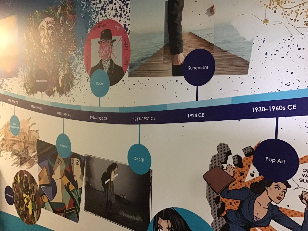 ellandarts's tweet photo. Look at our amazing corridors @DeltaElland inspiring imagery to spark imagination #teasuccess #artsmarkaward https://t.co/DDgTrdVhUu