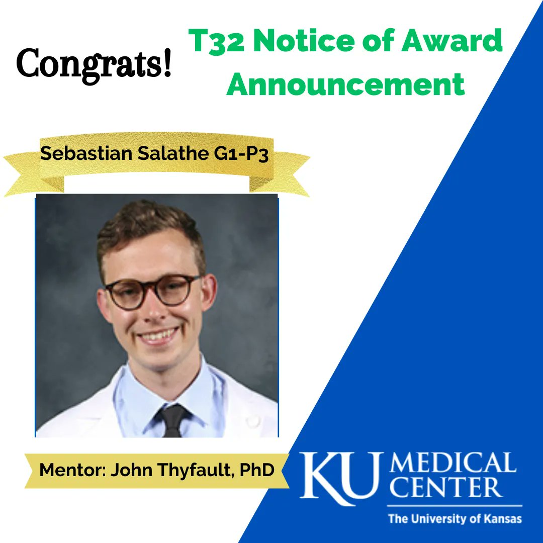 kumcmstp's tweet photo. BIG FUNDING NEWS💰🙌: Allen Chen (G3-P5) &amp; Sebastian Salathe (G1-P3) were selected as T32 Training Program in Obesity Complications (TOMADS) Trainees &amp; Luis Cortez (G3-P5) received the NIH F31 fellowship! Big congratulations to you all, we are so excited to see your future work! https://t.co/sV96XOs7Y6