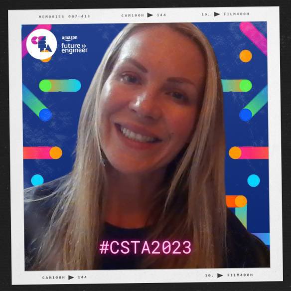 BeccaGutosky's tweet image. #CSTA2023 Virtual conference day 2 with PA’s very own @jigar_patel opening for this afternoon’s keynote 👏🏽 @csteachersorg @cstapittsburgh #CSinPA #CSforAllPA