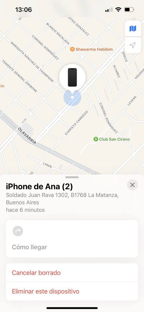 anilufv's tweet photo. @Kicillofok @FernandezAnibal @SergioMassa @SergioBerniArg @FerEspinozaOK desde temprano siguiendo como los chorros que me afanaron ayer pasean con mi teléfono celular https://t.co/f2NWLs3ofG