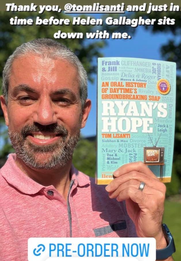 Looking forward to @AlanLocher interview with #HelenGallagher of #RyansHope. I also interviewed Helen for my book. @KensingtonBooks