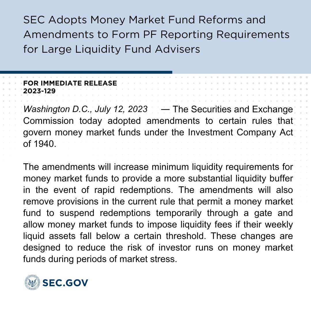 U.S. Securities and Exchange Commission on Twitter: 