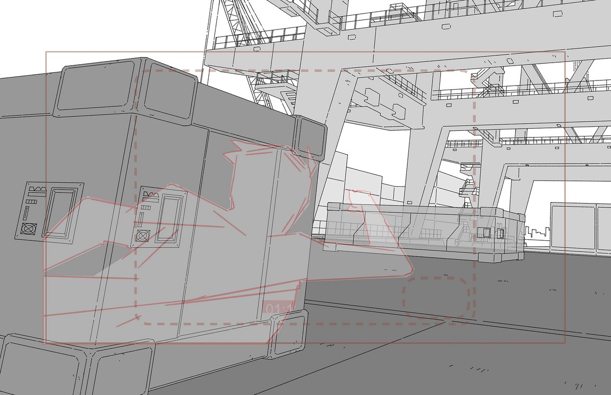 「Helped out w/ layout a bit for s01e01 #M」|paul reinwandのイラスト