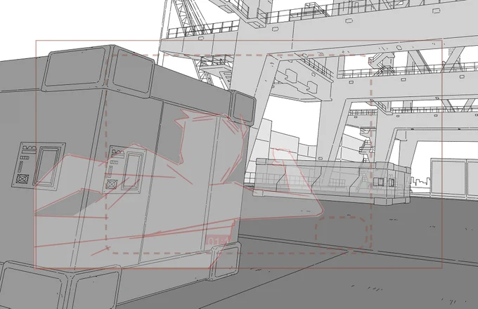 Helped out w/ layout a bit for s01e01 #MyAdventuresWithSuperman (2/2)Robo crate design by  