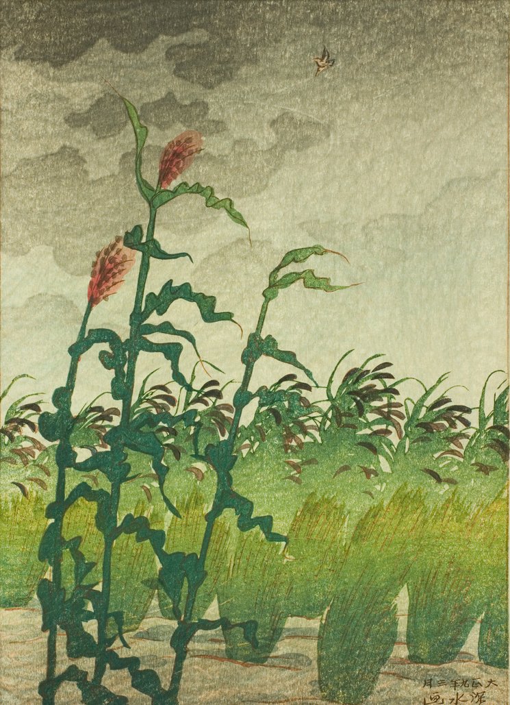 Ito Shinsui  (Japanese, 1898-1972)
Before the Storm, 1920