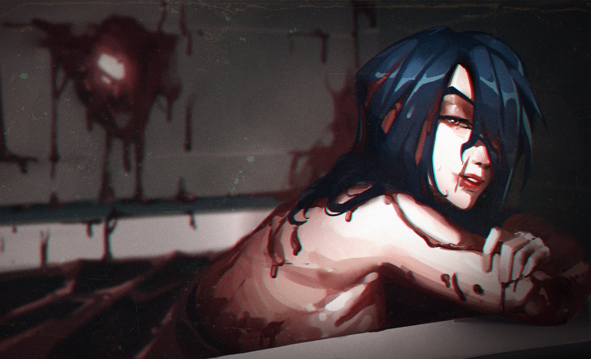 bubenebenebe's tweet photo. Bath 🩸
#Skullgirls #Valentine #fanart https://t.co/21hPEu1kCf
