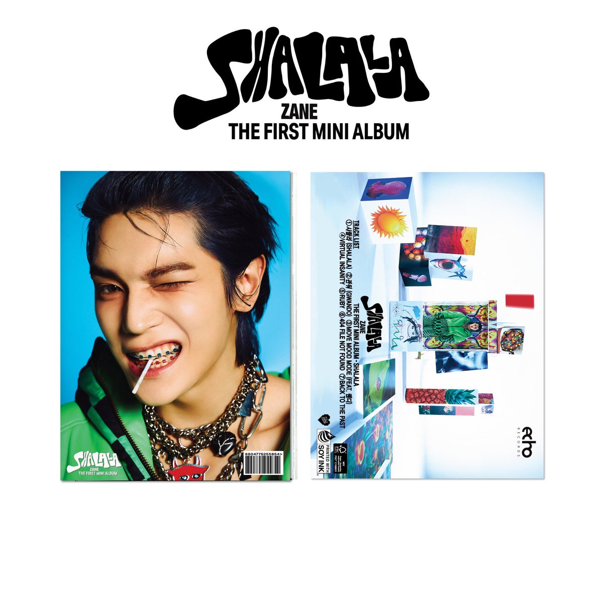 ECHO_RCRDS's tweet photo. ⠀ZANE [ ALBUM DETAILS – Collector ver. ]
⠀
1st Mini Album ‘SHALALA’
⠀ ➢ 2023-07-21 11AM (CEST)
⠀
#ECHO_ZANE #ZANE_1STMINIALBUM
#ECHO_SYSTEM_OFFICIAL https://t.co/A0KdCDKzU3