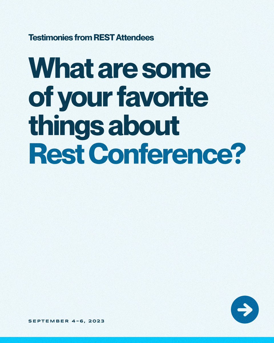 restconference's tweet photo. Swipe through to see some previous attendees’ favorite things are about our conference 👉. 

Be on the lookout in the coming days for more testimonies 👀. 

Register today by visiting this link 👇.
https://t.co/rLTDZtqtAL https://t.co/dfc7OR639A
