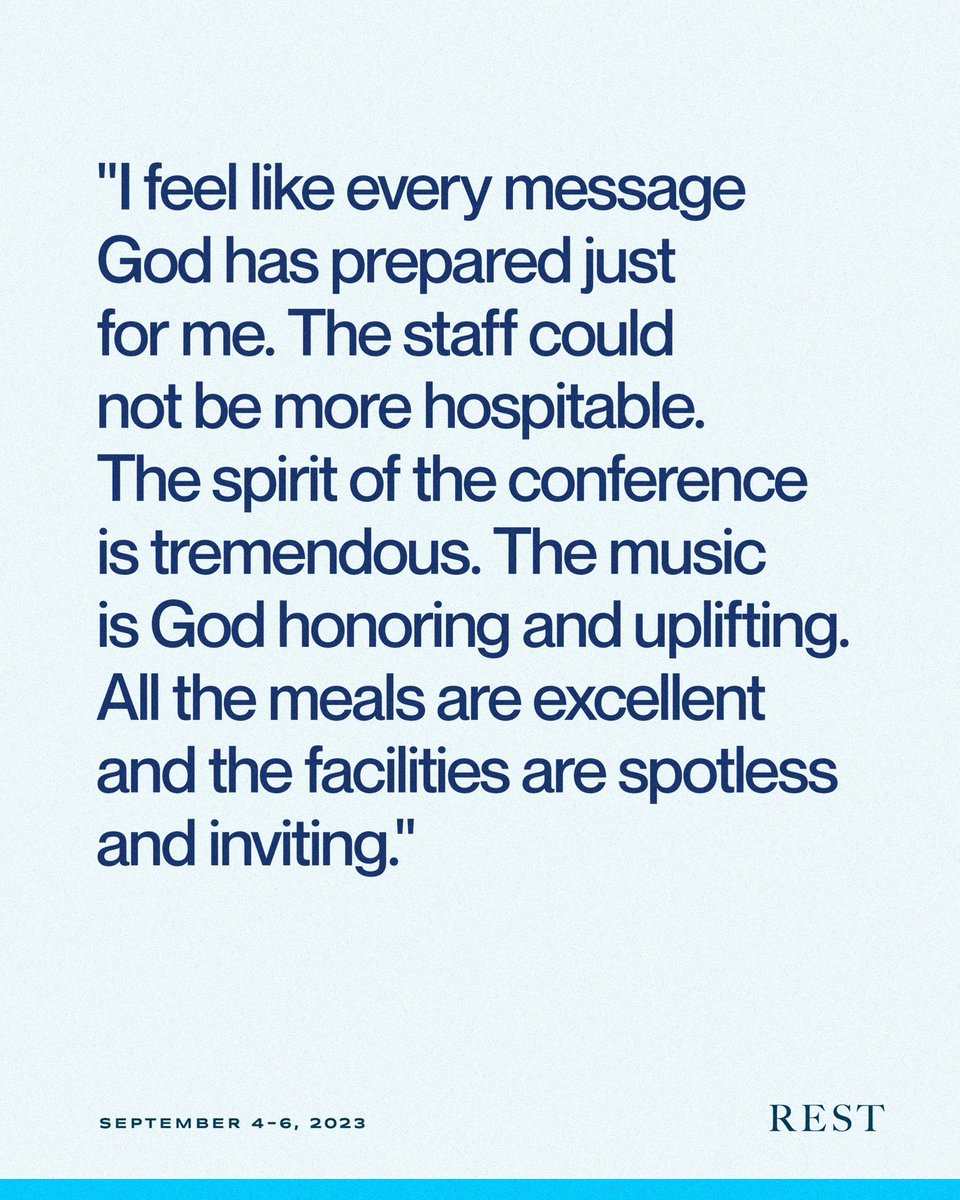 restconference's tweet photo. Swipe through to see some previous attendees’ favorite things are about our conference 👉. 

Be on the lookout in the coming days for more testimonies 👀. 

Register today by visiting this link 👇.
https://t.co/rLTDZtqtAL https://t.co/dfc7OR639A