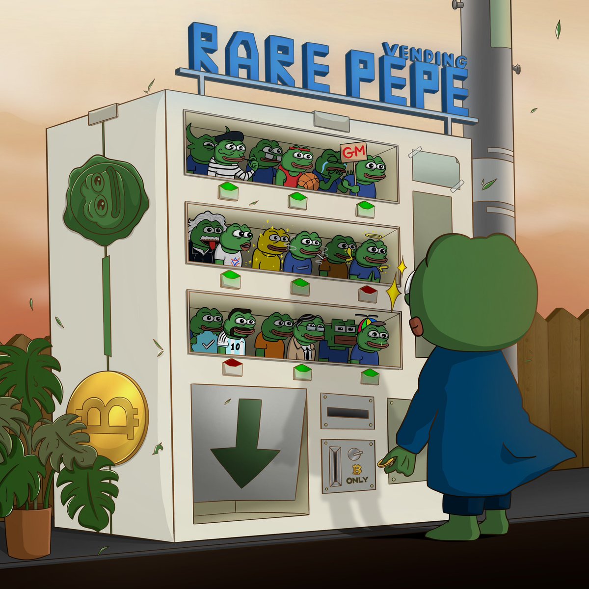 wuwindaa's tweet photo. Imagine you could mint @InscribedPepe out of the pepe vending machine itself 🐸

@eziowl @WaveZ66 @Its_Vman @bjv511 😎 https://t.co/tzve2lCKuc